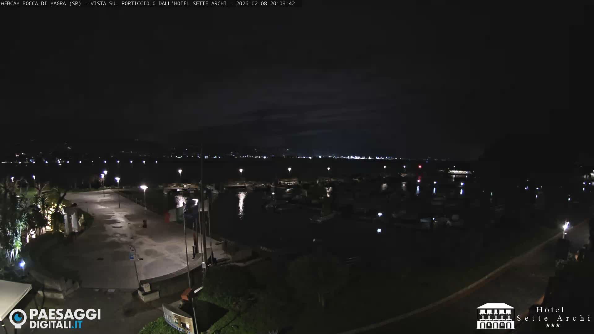  Bocca di Magra Harbor Live Cam - La Spezia, Liguria, Italy
