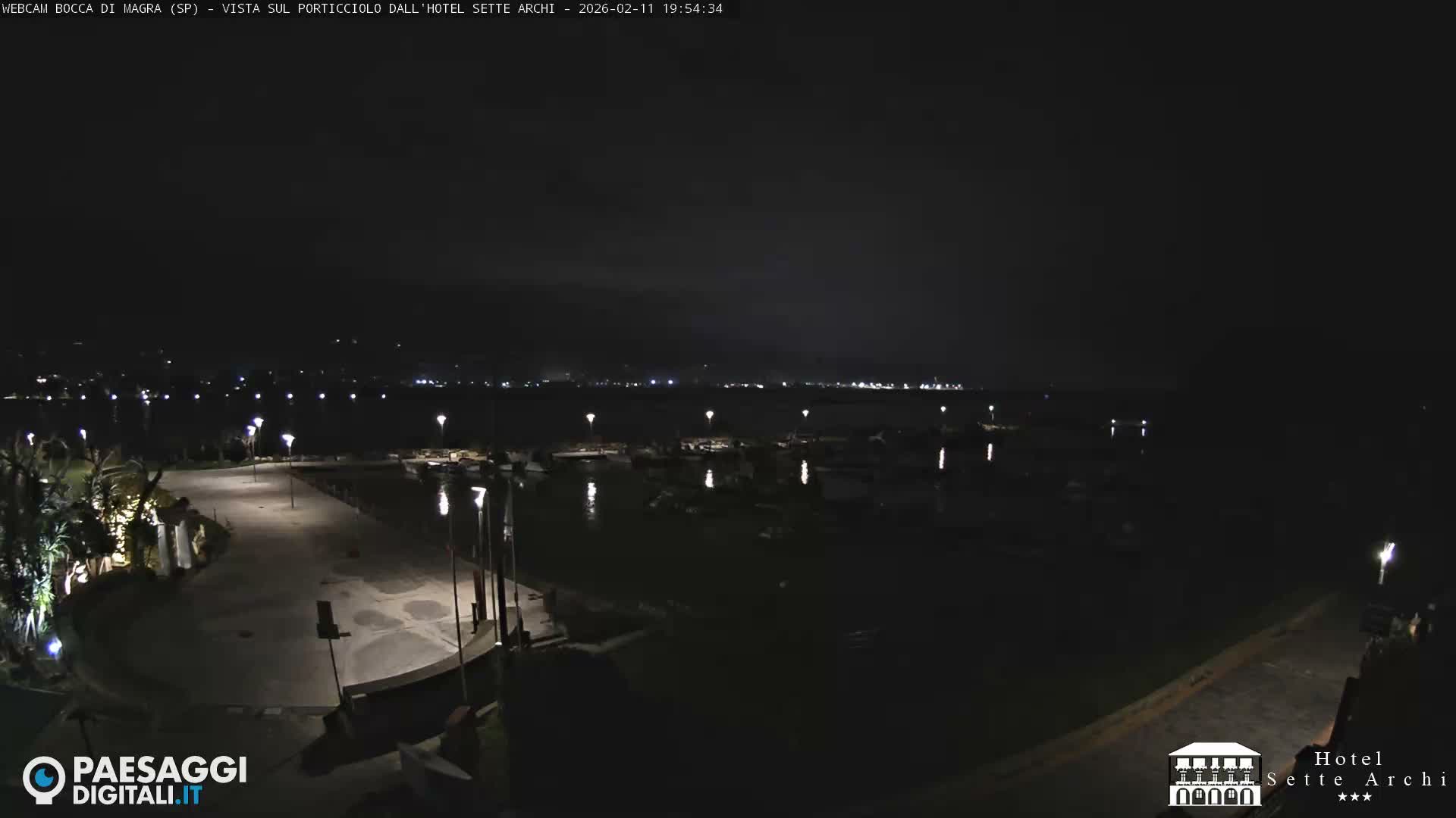  Bocca di Magra Harbor Live Cam - La Spezia, Liguria, Italy