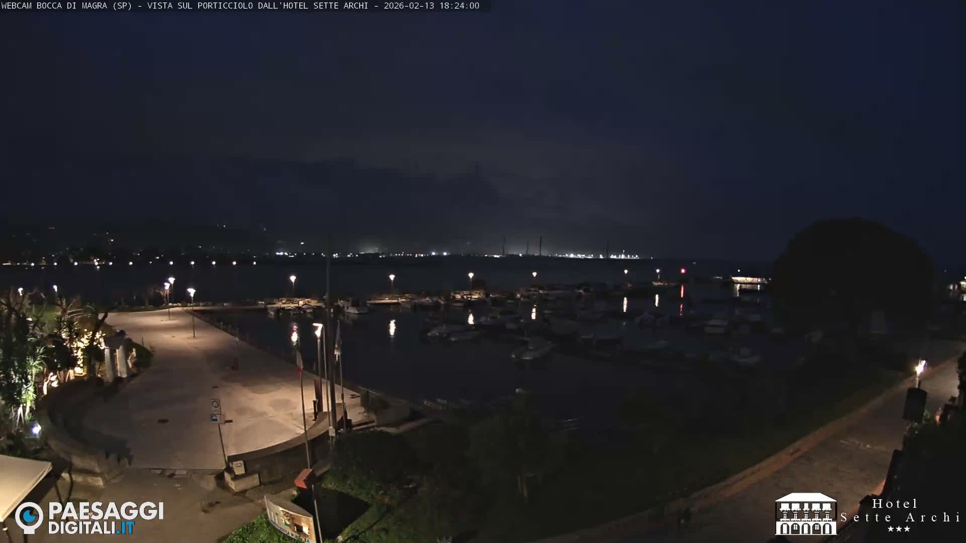  Bocca di Magra Harbor Live Cam - La Spezia, Liguria, Italy