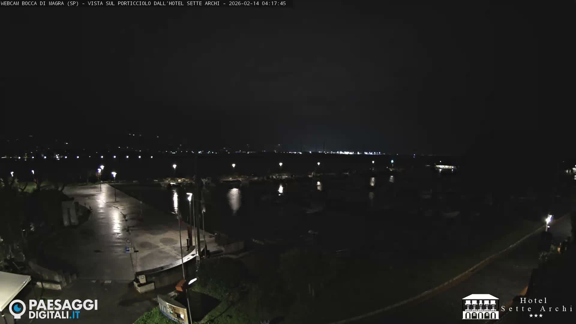  Bocca di Magra Harbor Live Cam - La Spezia, Liguria, Italy