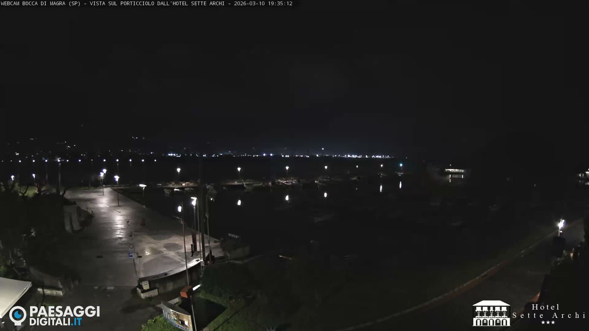  Bocca di Magra Harbor Live Cam - La Spezia, Liguria, Italy