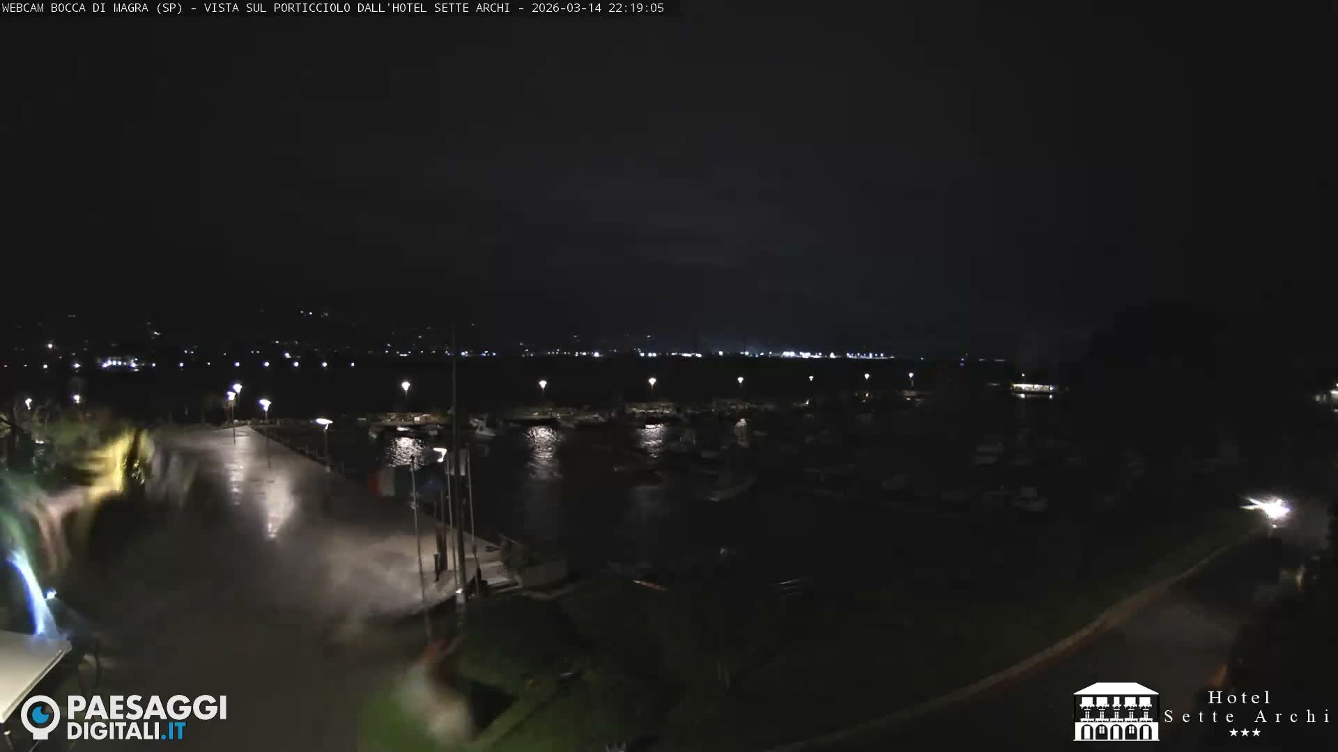  Bocca di Magra Harbor Live Cam - La Spezia, Liguria, Italy