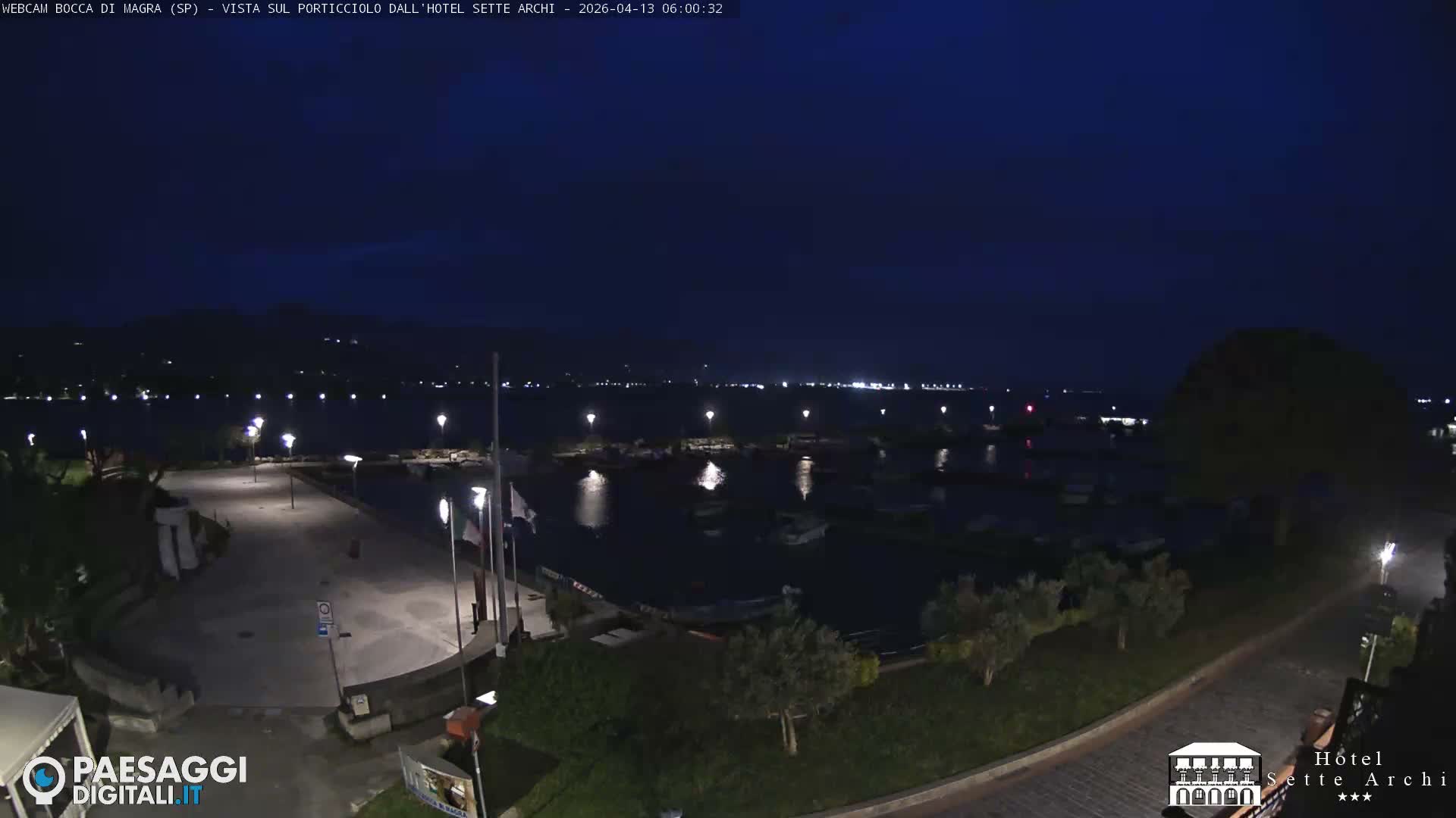  Bocca di Magra Harbor Live Cam - La Spezia, Liguria, Italy