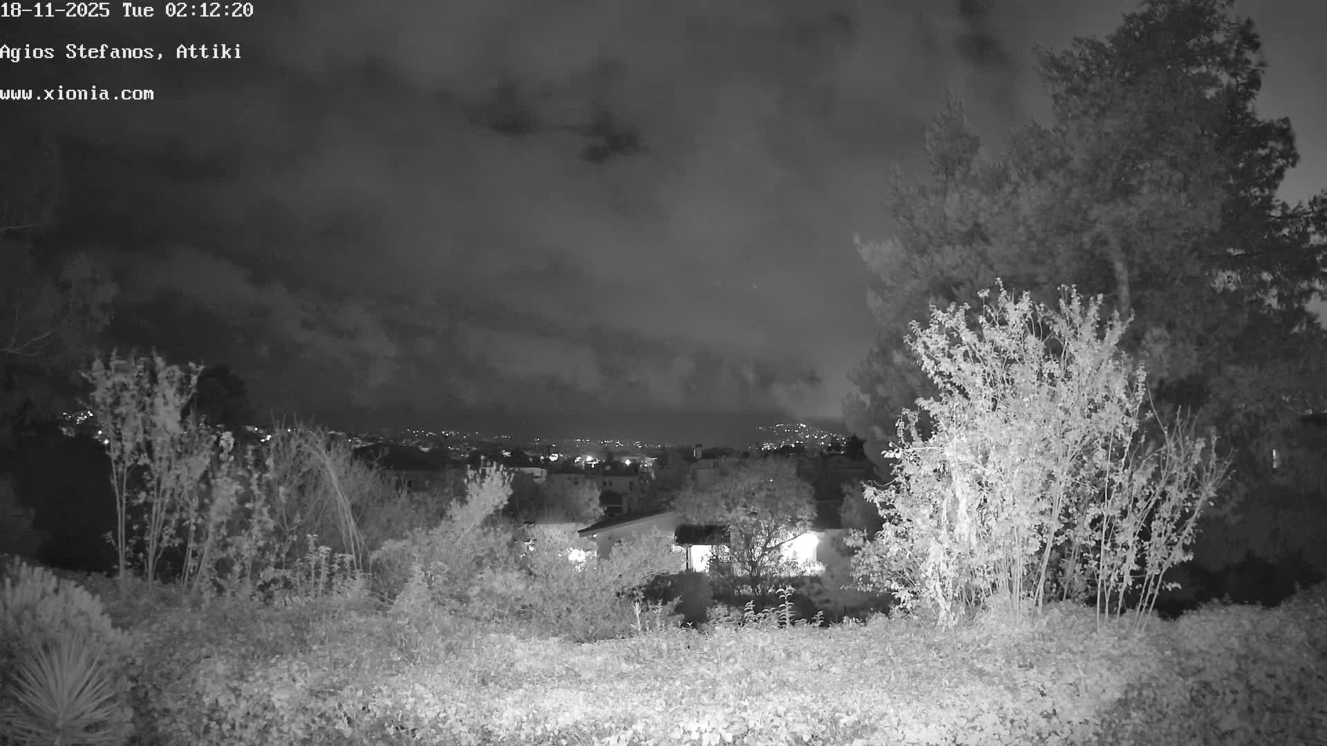 Dionysos, Agios Stefanos Skyline & Mount Pentelicus (Pentéli Óros) Live Cam  - Dasos Kouremenou, Ágios Stéfanos, Diónysos, East Attica (Anatolikís Attikís) , Athens (Athína), Attica (Attikí), Greece