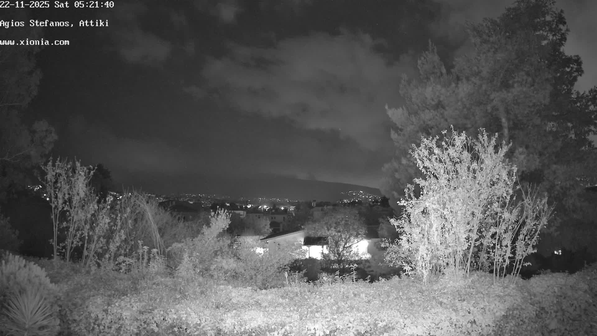 Dionysos, Agios Stefanos Skyline & Mount Pentelicus (Pentéli Óros) Live Cam  - Dasos Kouremenou, Ágios Stéfanos, Diónysos, East Attica (Anatolikís Attikís) , Athens (Athína), Attica (Attikí), Greece