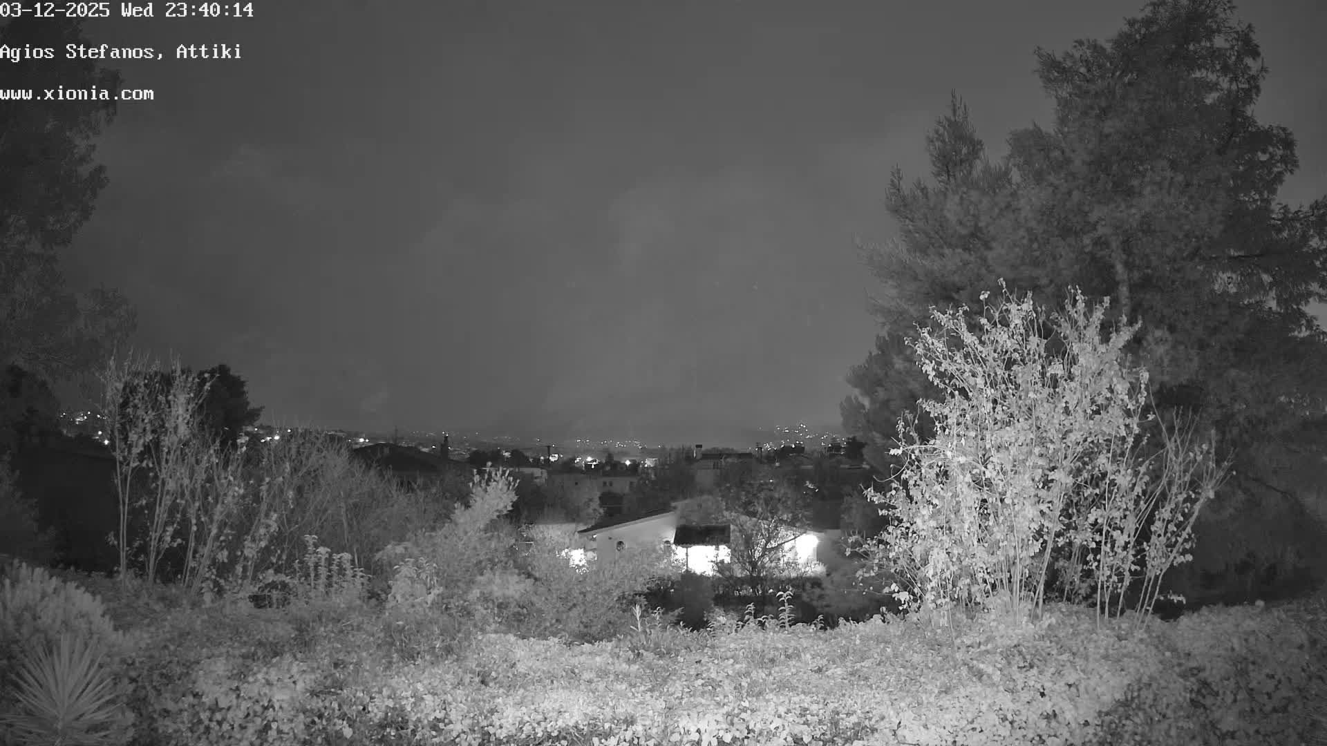 Dionysos, Agios Stefanos Skyline & Mount Pentelicus (Pentéli Óros) Live Cam  - Dasos Kouremenou, Ágios Stéfanos, Diónysos, East Attica (Anatolikís Attikís) , Athens (Athína), Attica (Attikí), Greece