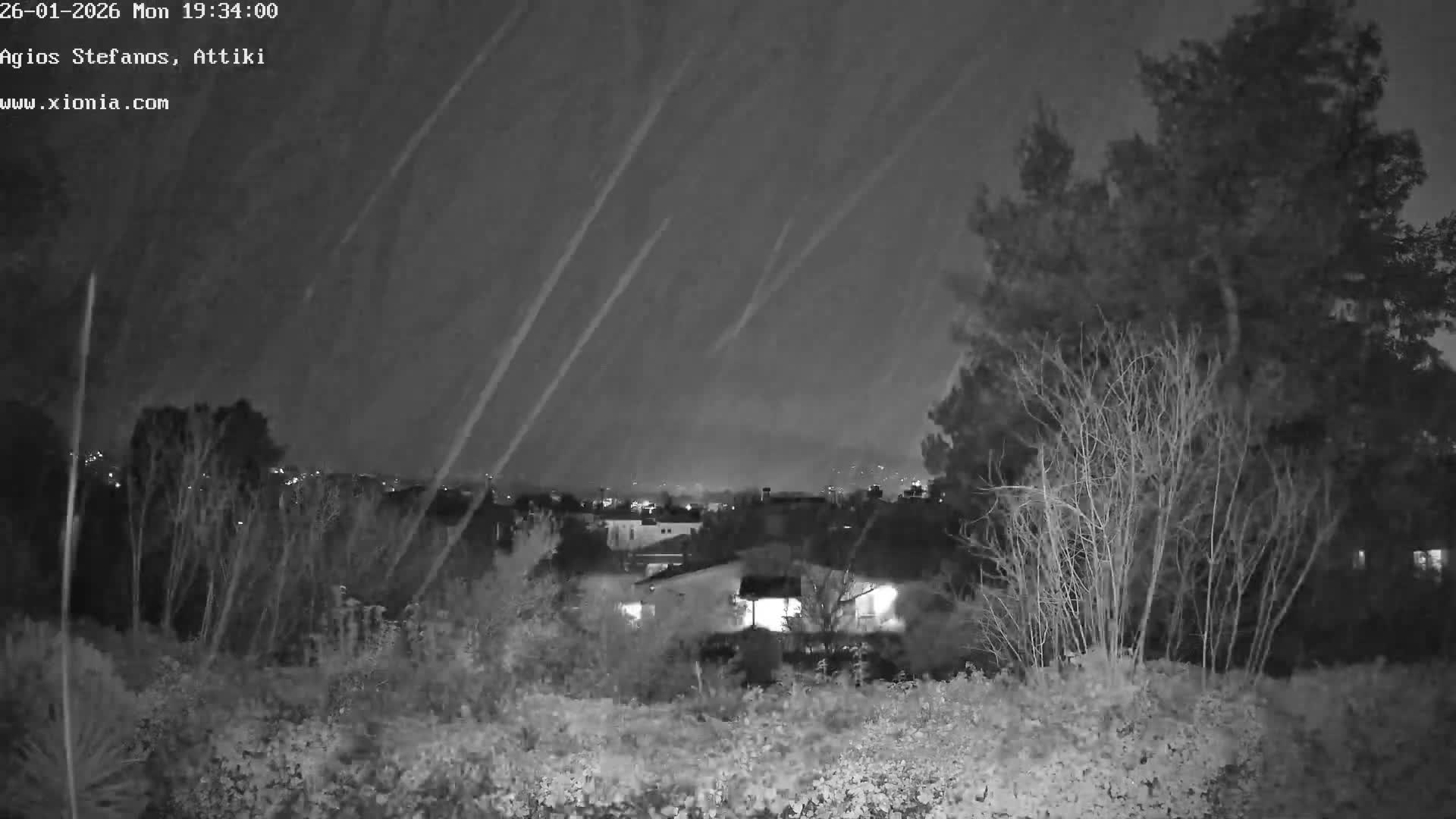 Dionysos, Agios Stefanos Skyline & Mount Pentelicus (Pentéli Óros) Live Cam  - Dasos Kouremenou, Ágios Stéfanos, Diónysos, East Attica (Anatolikís Attikís) , Athens (Athína), Attica (Attikí), Greece