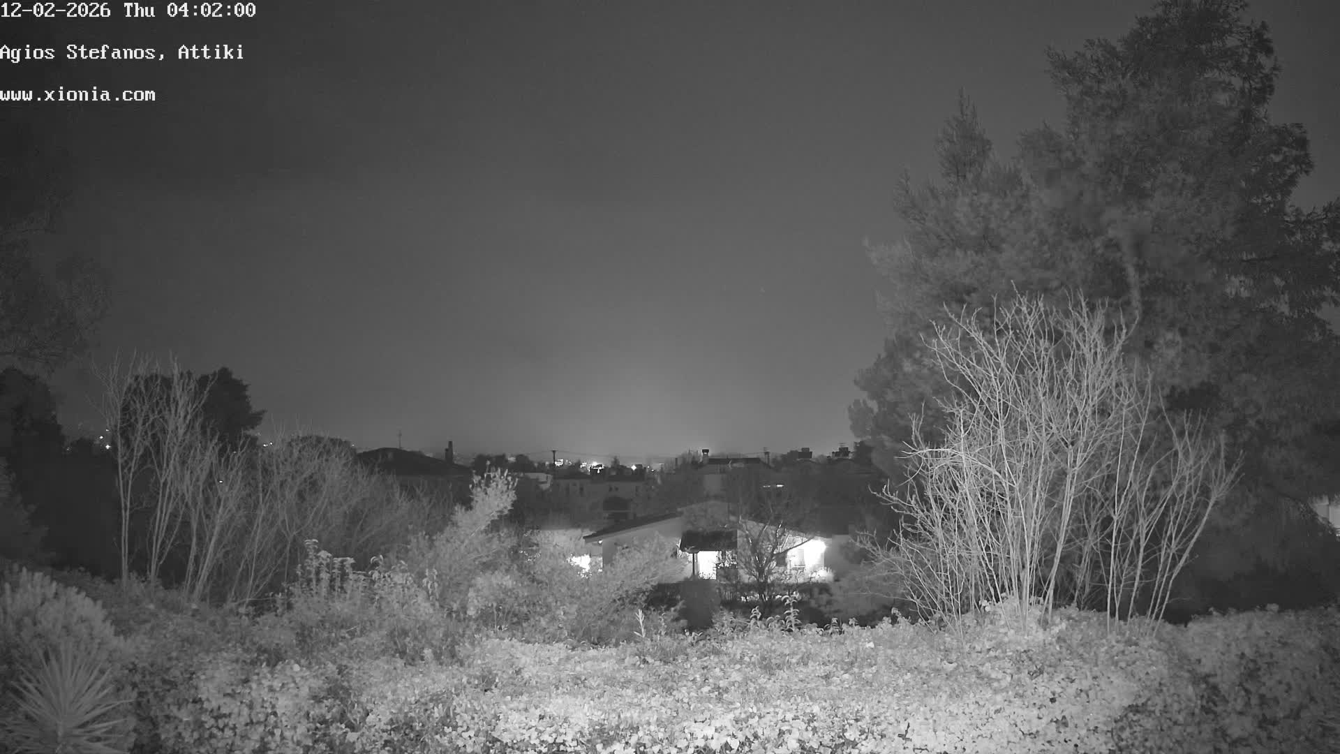Dionysos, Agios Stefanos Skyline & Mount Pentelicus (Pentéli Óros) Live Cam  - Dasos Kouremenou, Ágios Stéfanos, Diónysos, East Attica (Anatolikís Attikís) , Athens (Athína), Attica (Attikí), Greece
