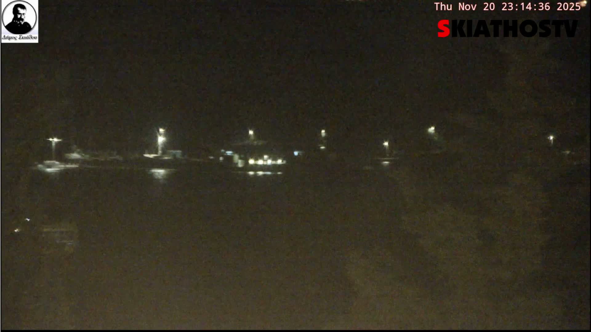 Skiathos Island, Skiathos Skyline Live Cam - Skiáthos, Sporades, Thessaly & Central Greece (Thessalía), Greece