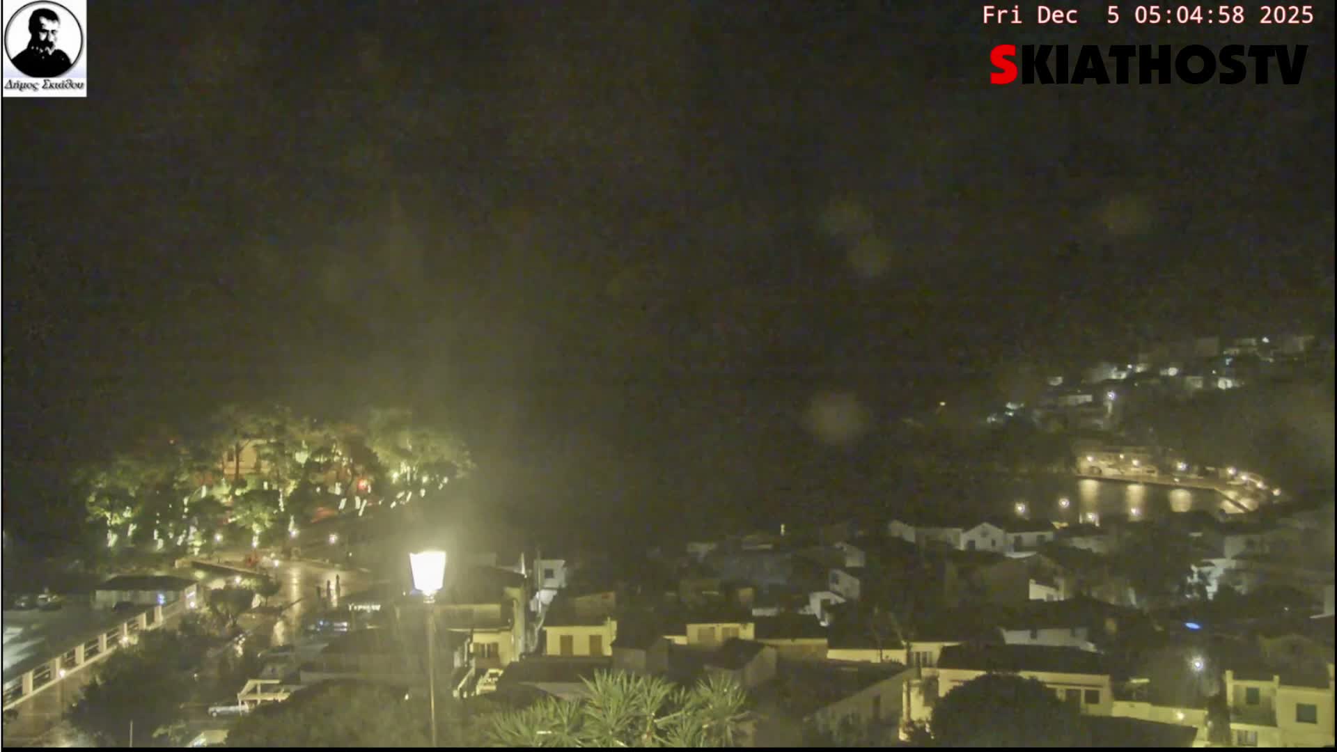Skiathos Island, Skiathos Skyline Live Cam - Skiáthos, Sporades, Thessaly & Central Greece (Thessalía), Greece