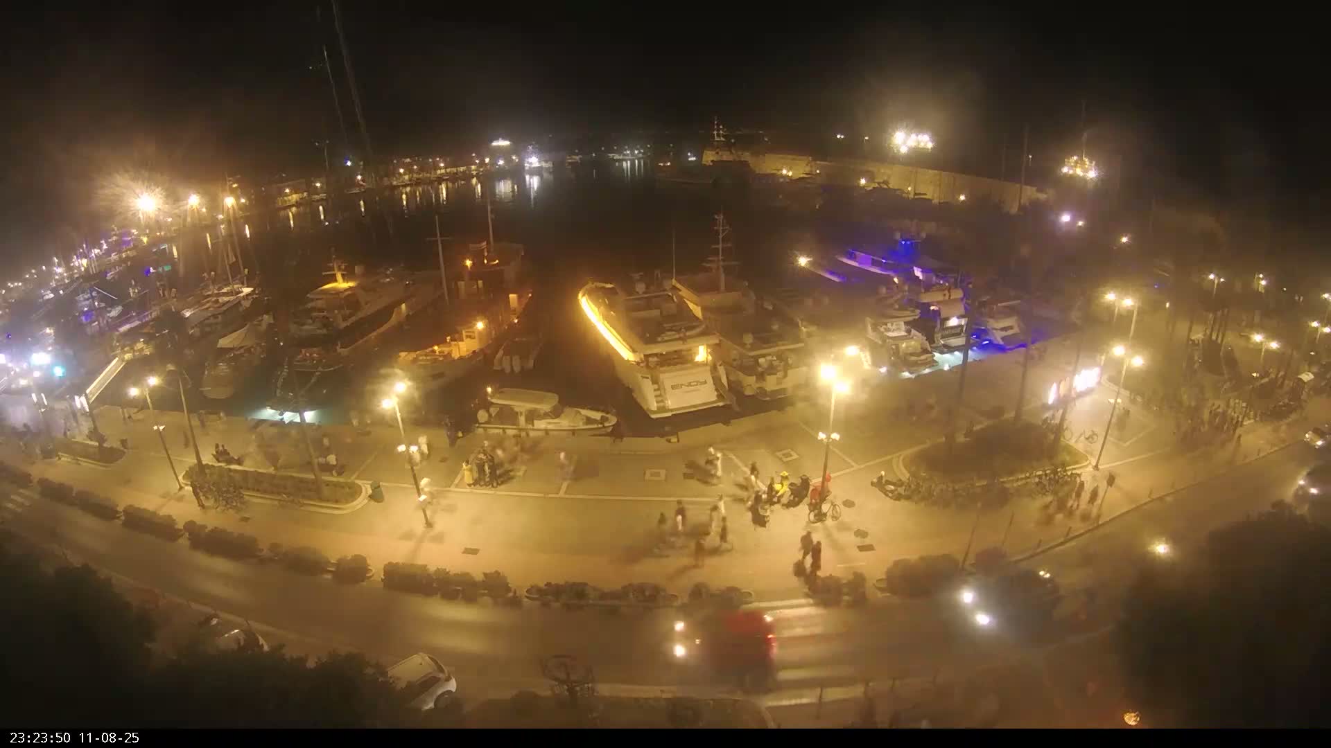 Kos City, Kos Island Harbour, Nerantzia Castle & Turkey Mainland View Live Cam - Kos, Dodacanese,  South Aegean (Periféreia Notíou Aigaíou), Greece