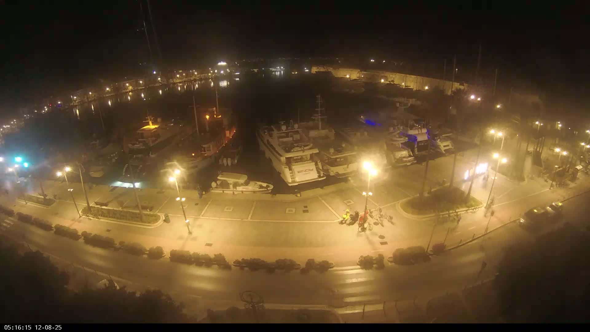 Kos City, Kos Island Harbour, Nerantzia Castle & Turkey Mainland View Live Cam - Kos, Dodacanese,  South Aegean (Periféreia Notíou Aigaíou), Greece