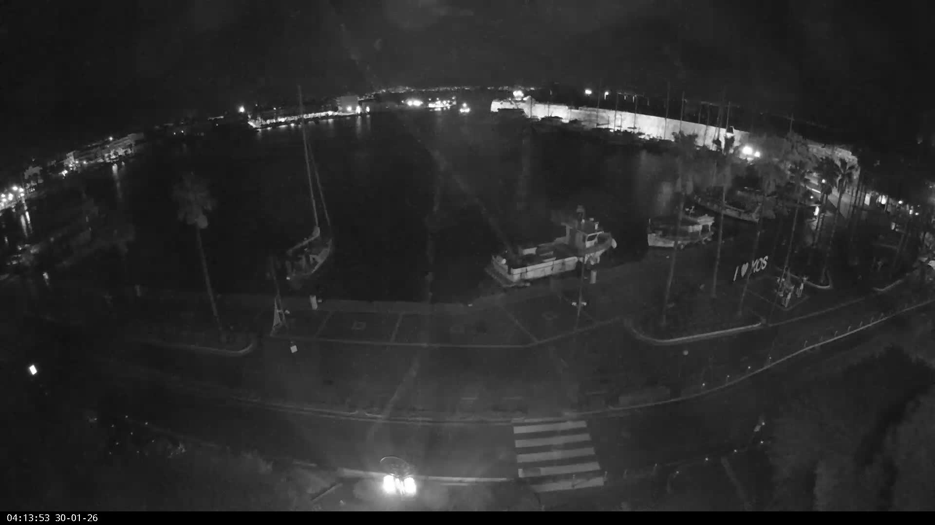 Kos City, Kos Island Harbour, Nerantzia Castle & Turkey Mainland View Live Cam - Kos, Dodacanese,  South Aegean (Periféreia Notíou Aigaíou), Greece