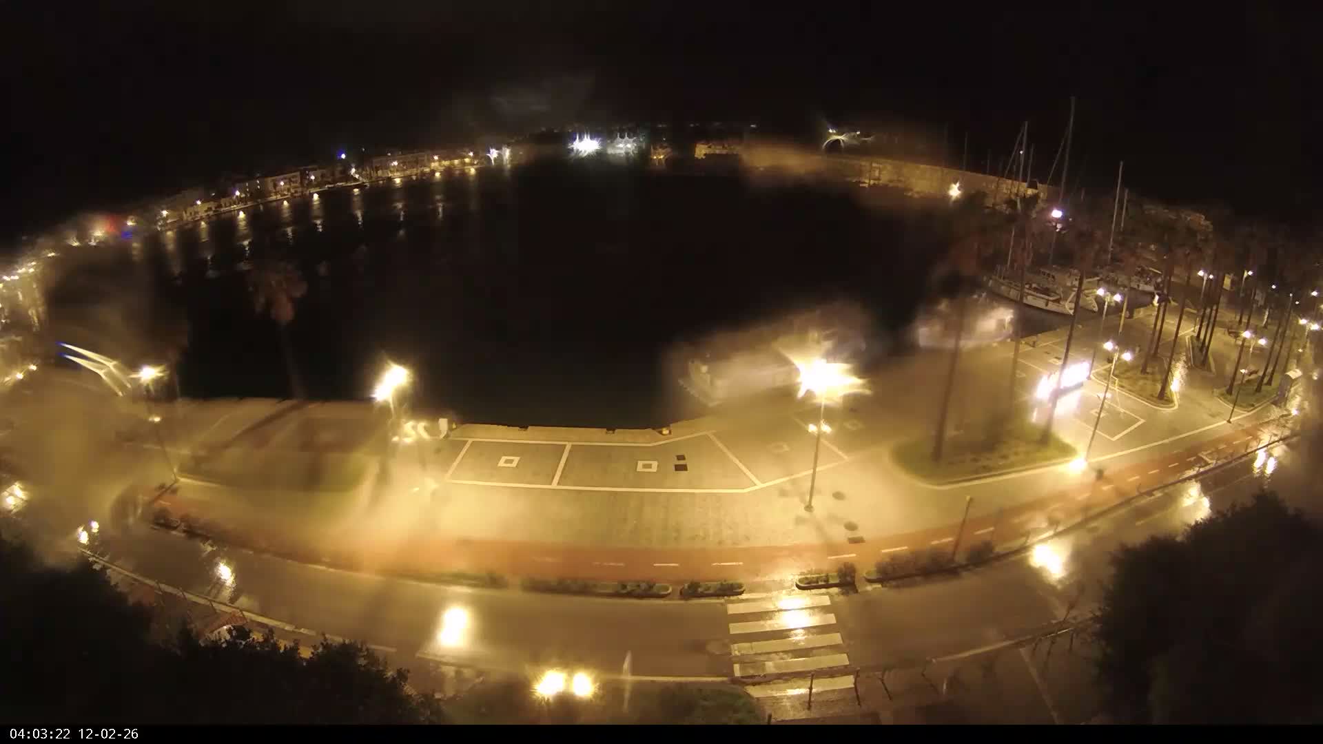 Kos City, Kos Island Harbour, Nerantzia Castle & Turkey Mainland View Live Cam - Kos, Dodacanese,  South Aegean (Periféreia Notíou Aigaíou), Greece