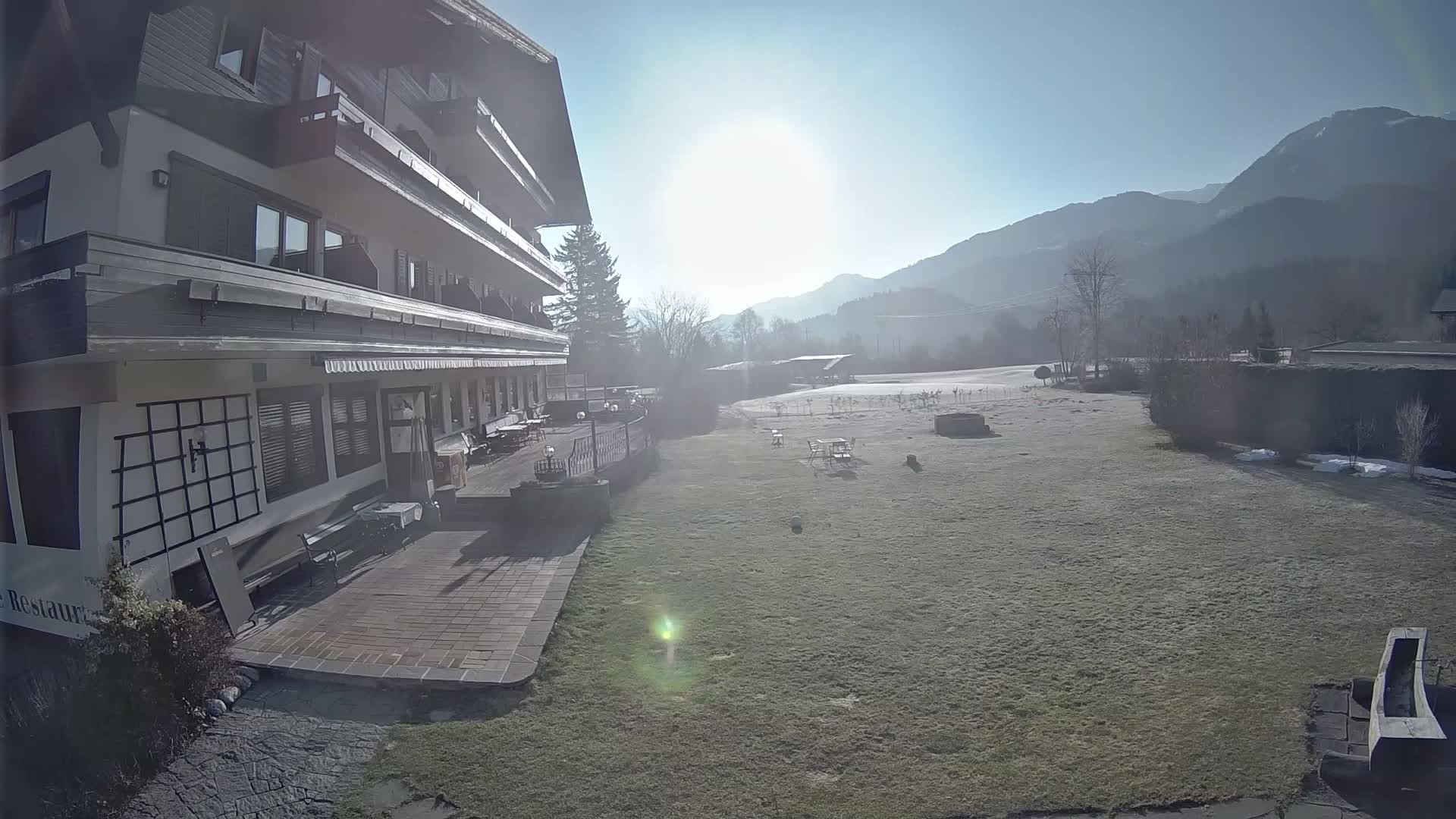 Berg im Drautal, GolfHotel Berghof & Drautalgolf Field Live Cam - Tratten, Berg im Drautal, Spittal an der Drau, Carinthia, Austria