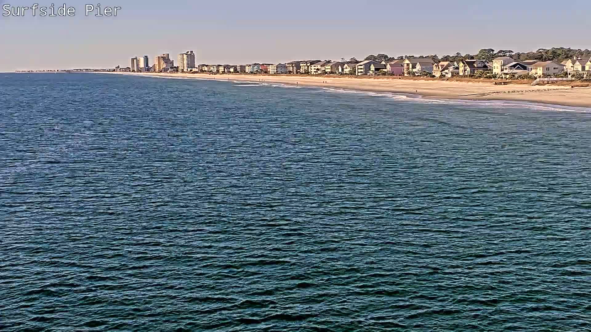 Surfside Beach Village, Beach & Pier Live Cam -  Surfside Beach, Horry, South Carolina, USA