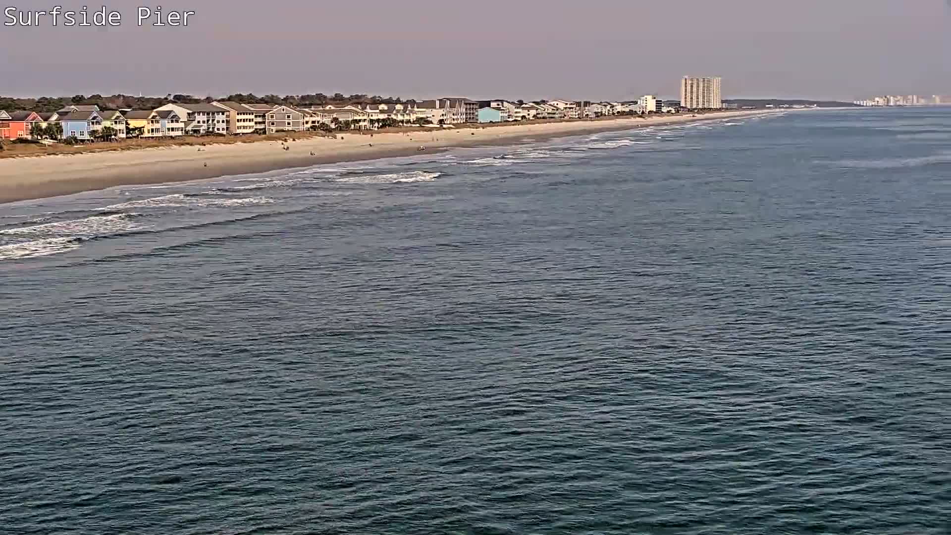 Surfside Beach Village, Beach & Pier Live Cam -  Surfside Beach, Horry, South Carolina, USA
