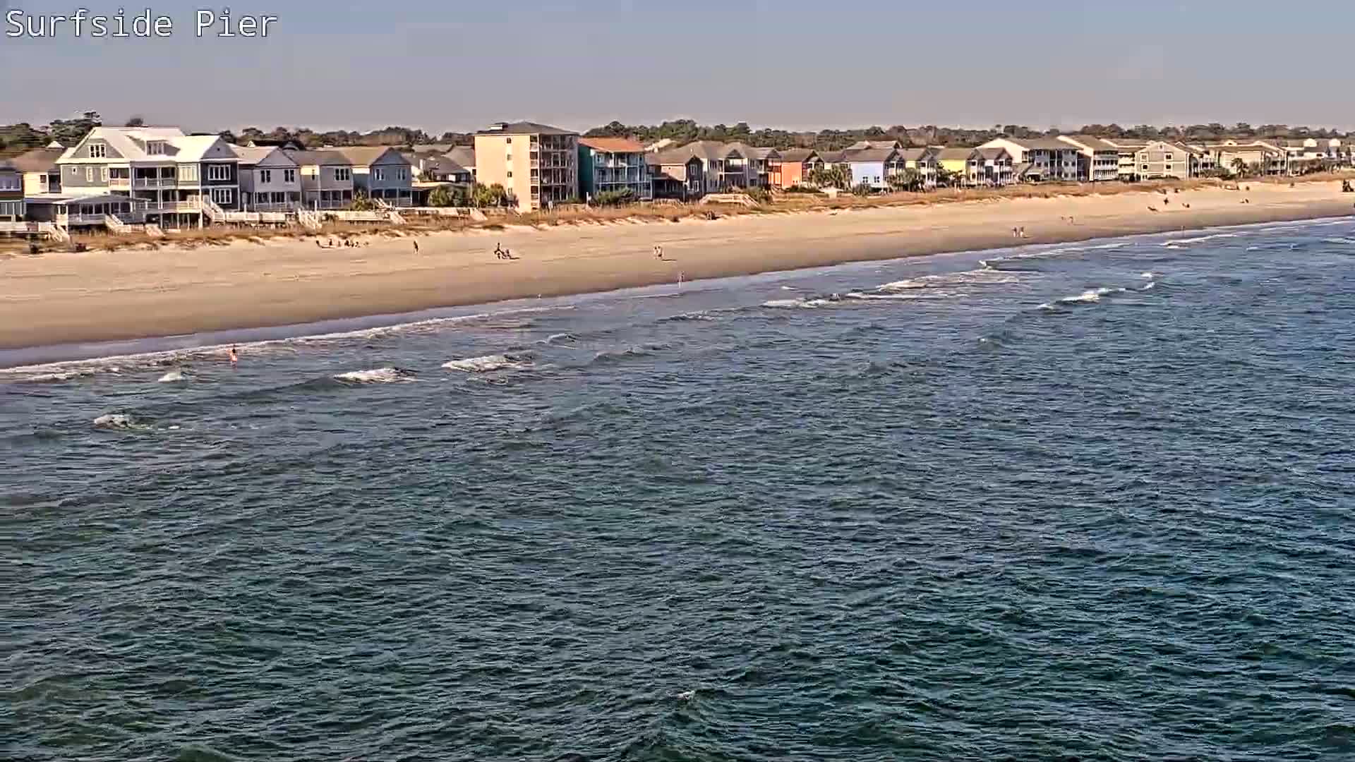 Surfside Beach Village, Beach & Pier Live Cam -  Surfside Beach, Horry, South Carolina, USA
