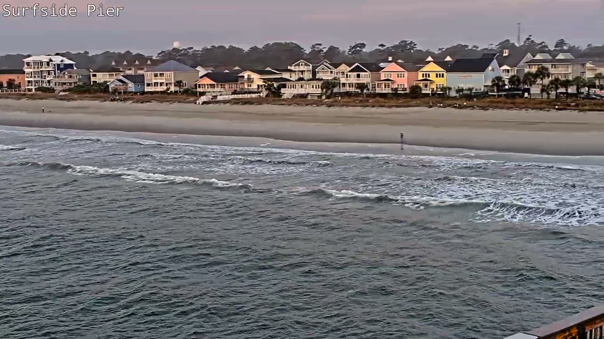 Surfside Beach Village, Beach & Pier Live Cam -  Surfside Beach, Horry, South Carolina, USA