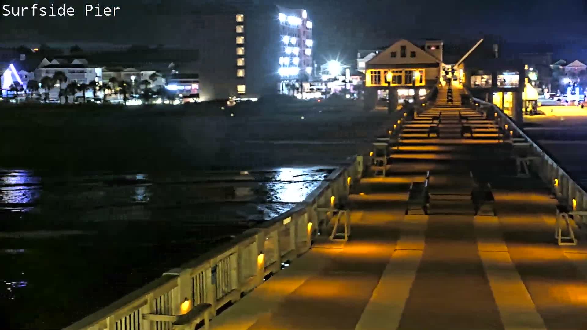 Surfside Beach Village, Beach & Pier Live Cam -  Surfside Beach, Horry, South Carolina, USA