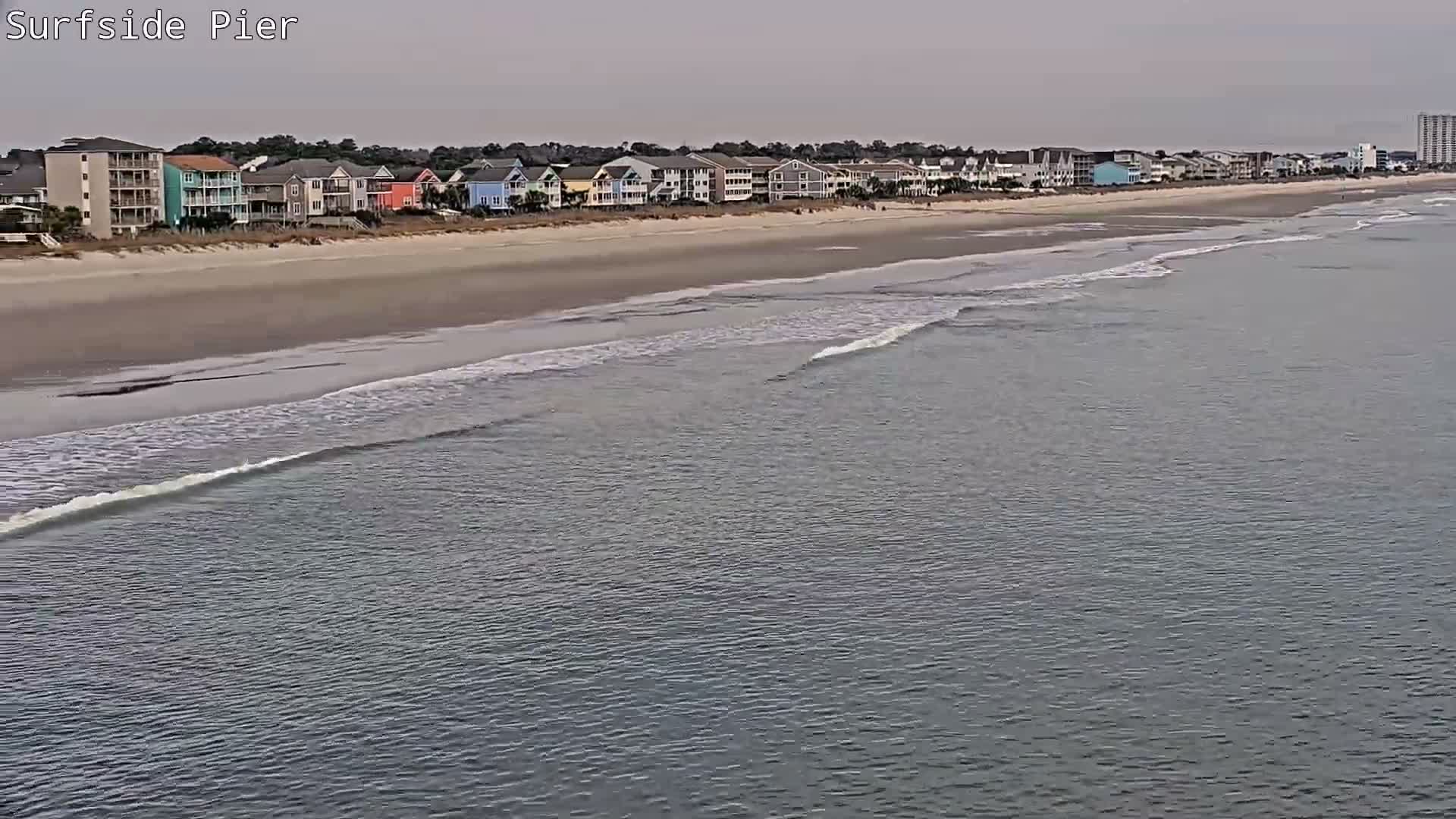 Surfside Beach Village, Beach & Pier Live Cam -  Surfside Beach, Horry, South Carolina, USA