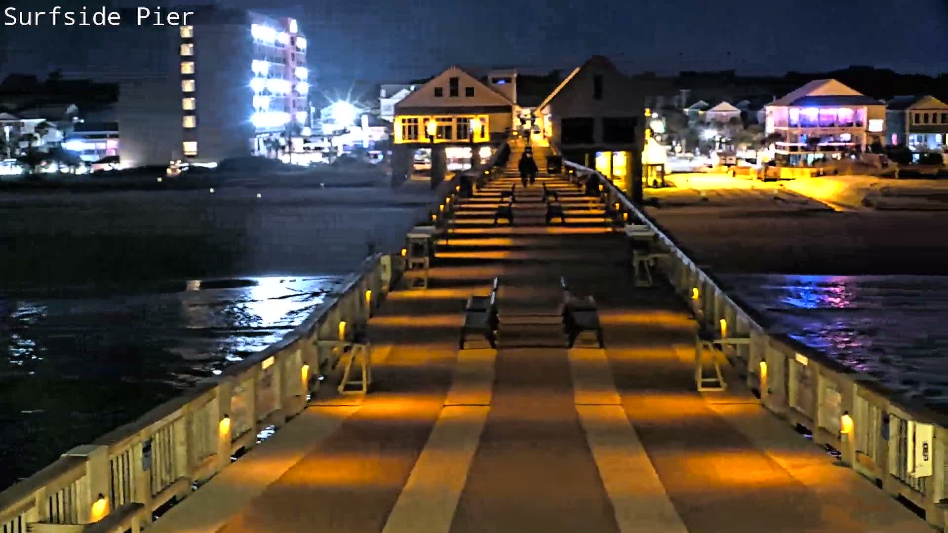 Surfside Beach Village, Beach & Pier Live Cam -  Surfside Beach, Horry, South Carolina, USA