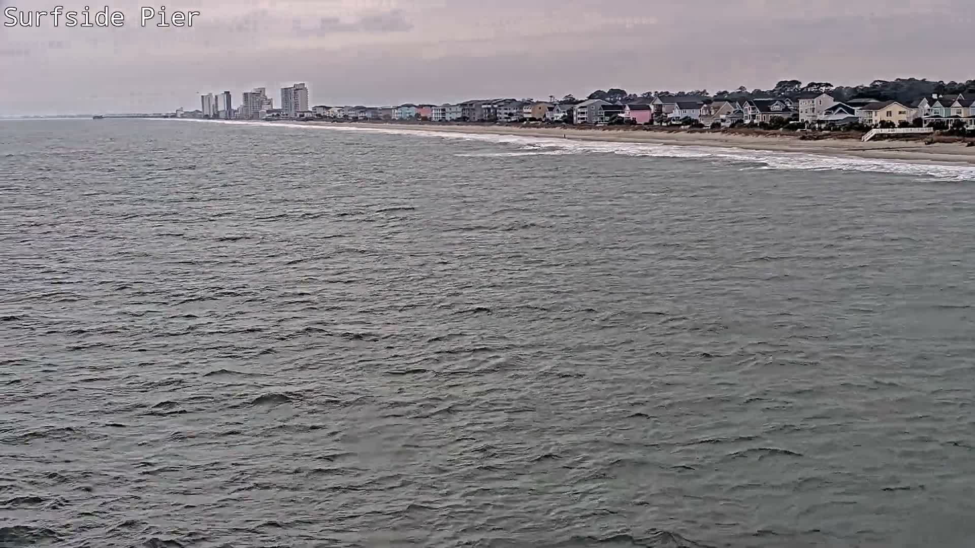 Surfside Beach Village, Beach & Pier Live Cam -  Surfside Beach, Horry, South Carolina, USA