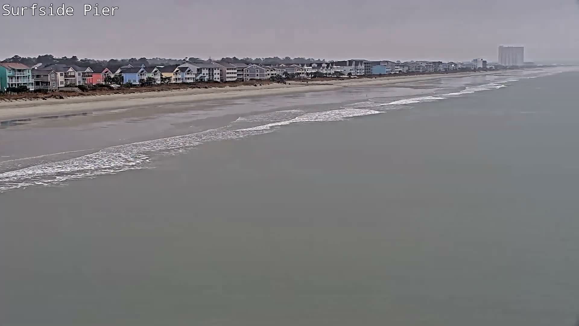Surfside Beach Village, Beach & Pier Live Cam -  Surfside Beach, Horry, South Carolina, USA