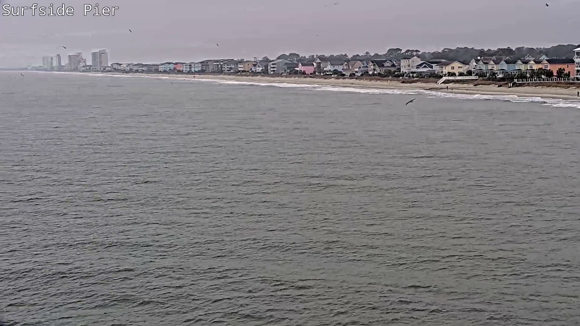 Surfside Beach Village, Beach & Pier Live Cam -  Surfside Beach, Horry, South Carolina, USA