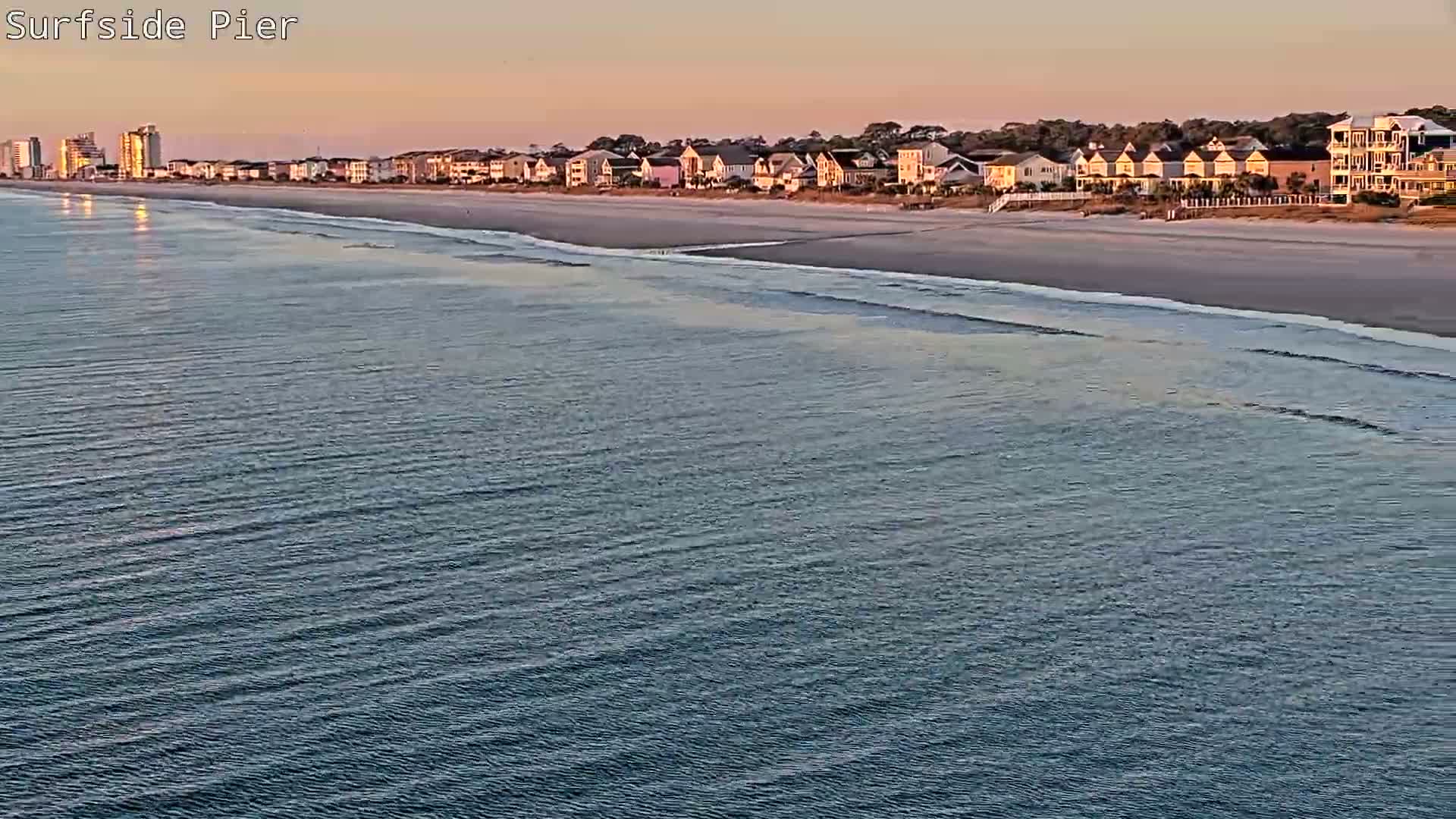 Surfside Beach Village, Beach & Pier Live Cam -  Surfside Beach, Horry, South Carolina, USA