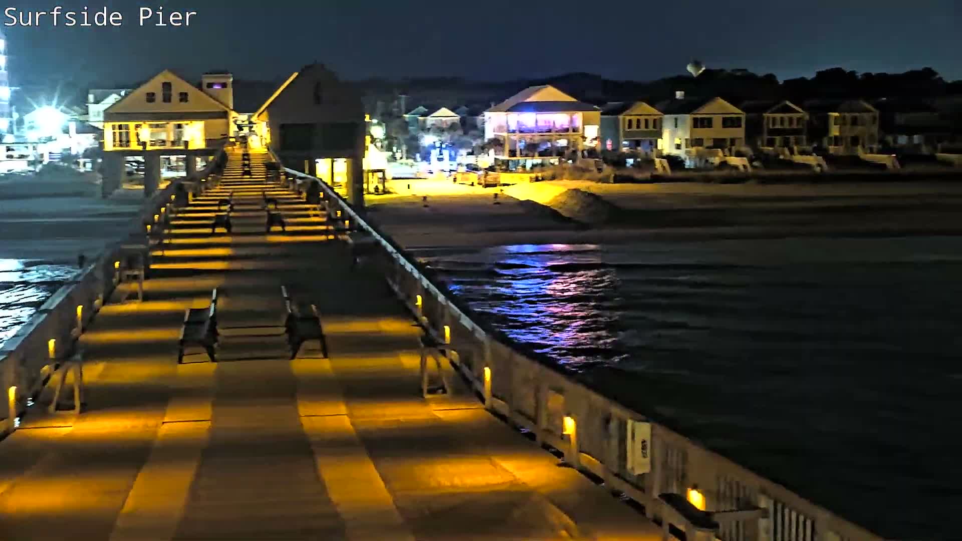 Surfside Beach Village, Beach & Pier Live Cam -  Surfside Beach, Horry, South Carolina, USA