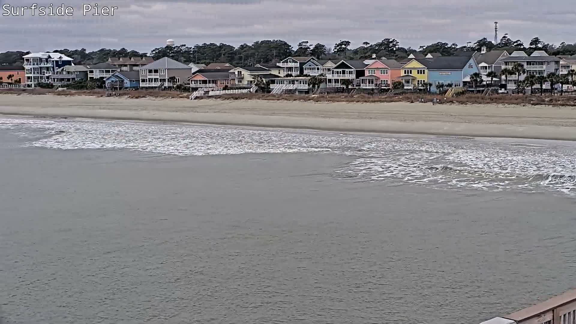Surfside Beach Village, Beach & Pier Live Cam -  Surfside Beach, Horry, South Carolina, USA