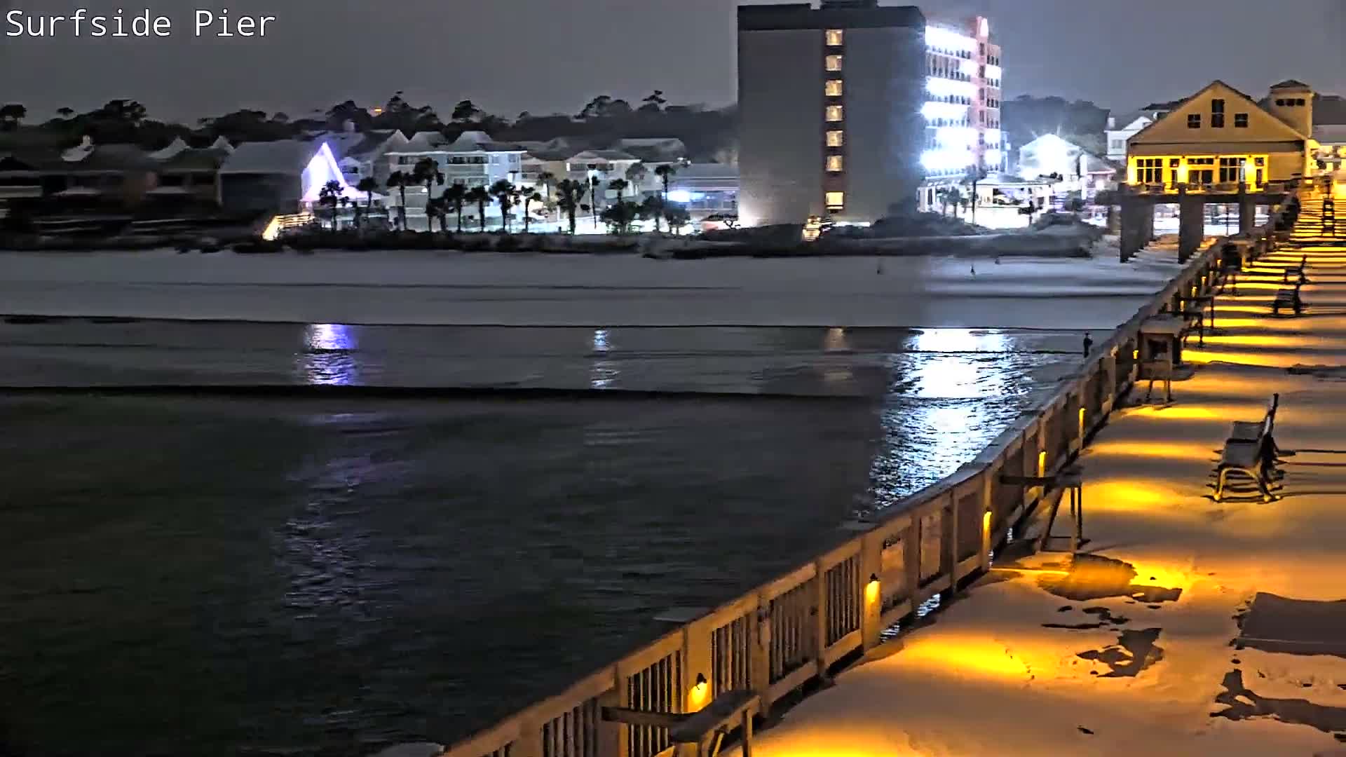 Surfside Beach Village, Beach & Pier Live Cam -  Surfside Beach, Horry, South Carolina, USA
