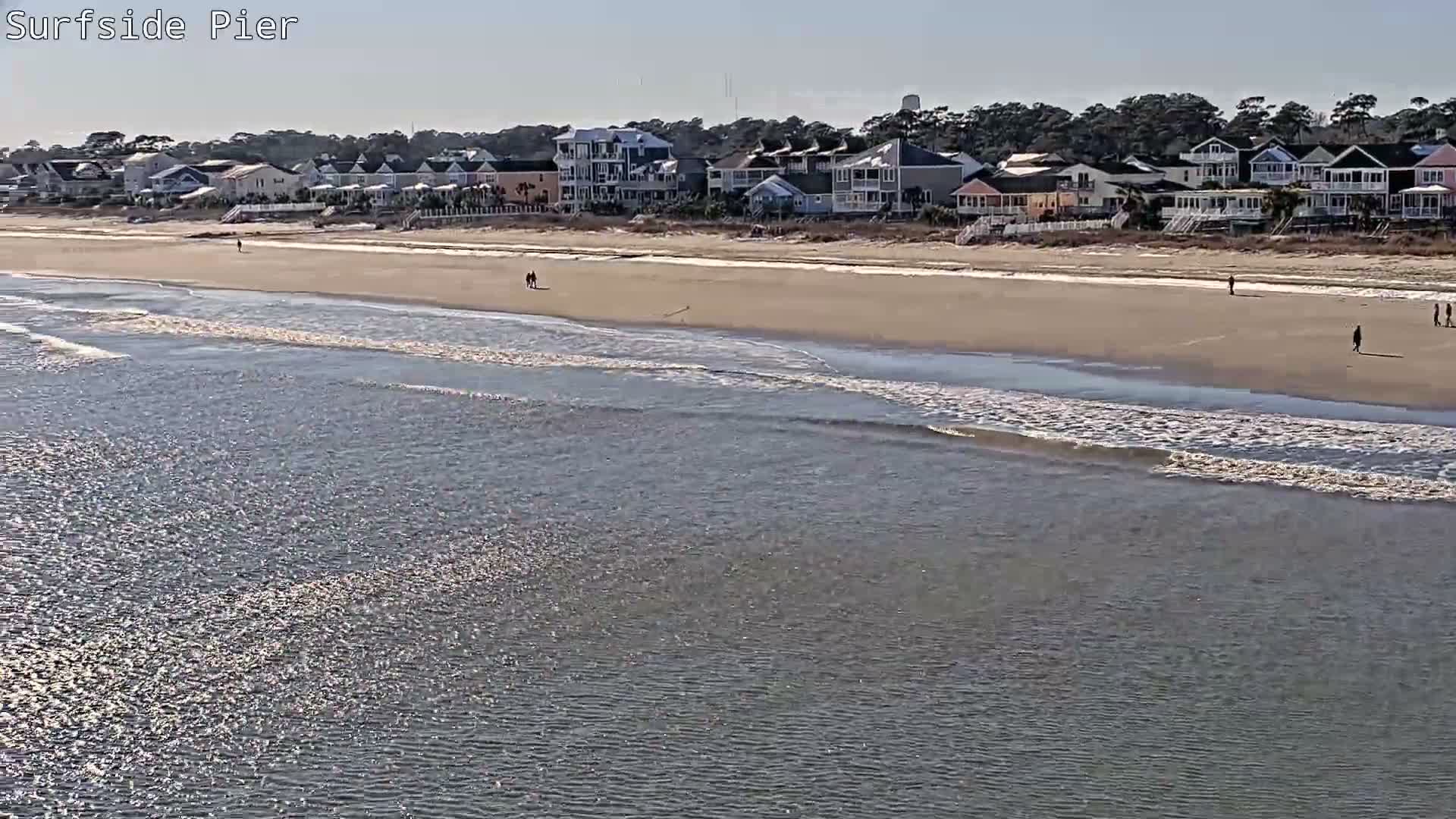 Surfside Beach Village, Beach & Pier Live Cam -  Surfside Beach, Horry, South Carolina, USA
