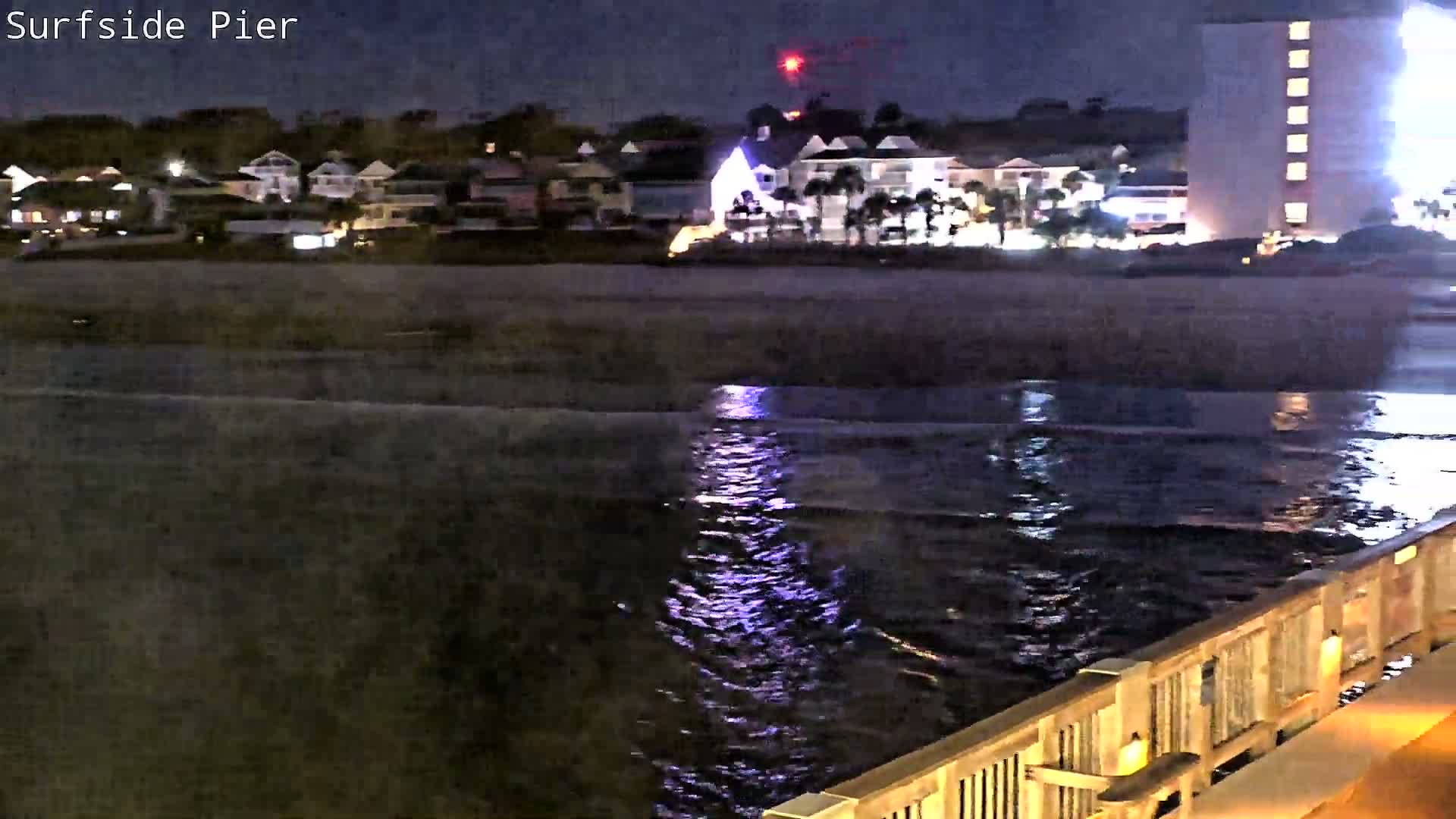 Surfside Beach Village, Beach & Pier Live Cam -  Surfside Beach, Horry, South Carolina, USA