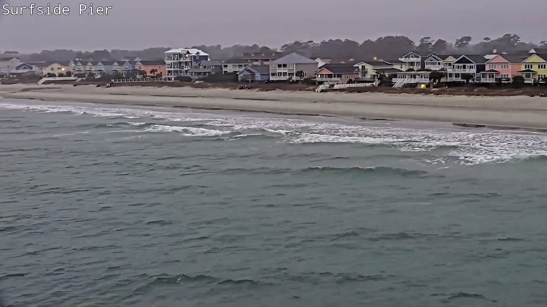 Surfside Beach Village, Beach & Pier Live Cam -  Surfside Beach, Horry, South Carolina, USA