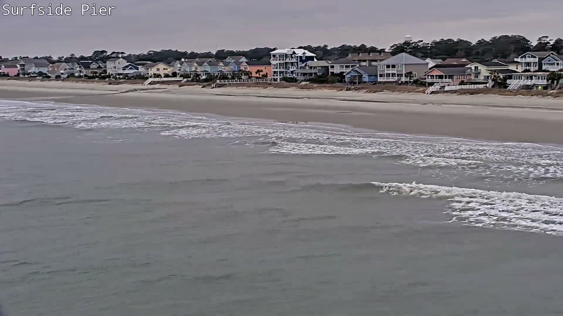 Surfside Beach Village, Beach & Pier Live Cam -  Surfside Beach, Horry, South Carolina, USA
