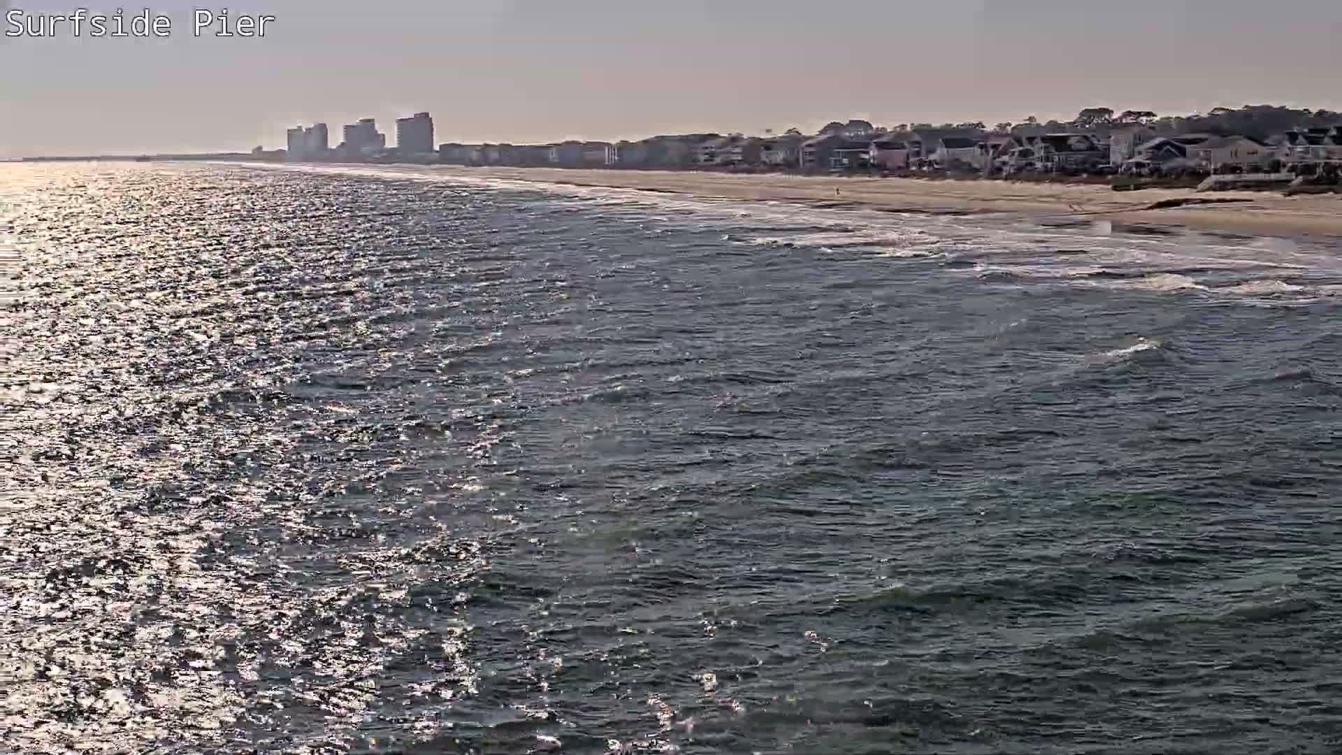 Surfside Beach Village, Beach & Pier Live Cam -  Surfside Beach, Horry, South Carolina, USA