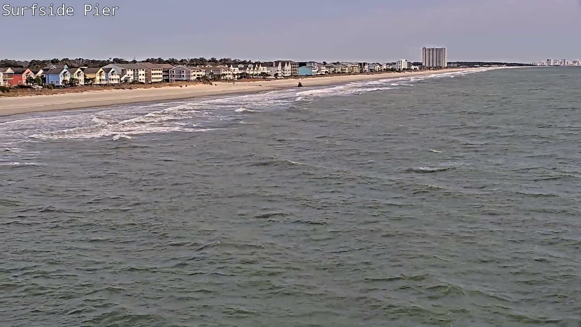 Surfside Beach Village, Beach & Pier Live Cam -  Surfside Beach, Horry, South Carolina, USA