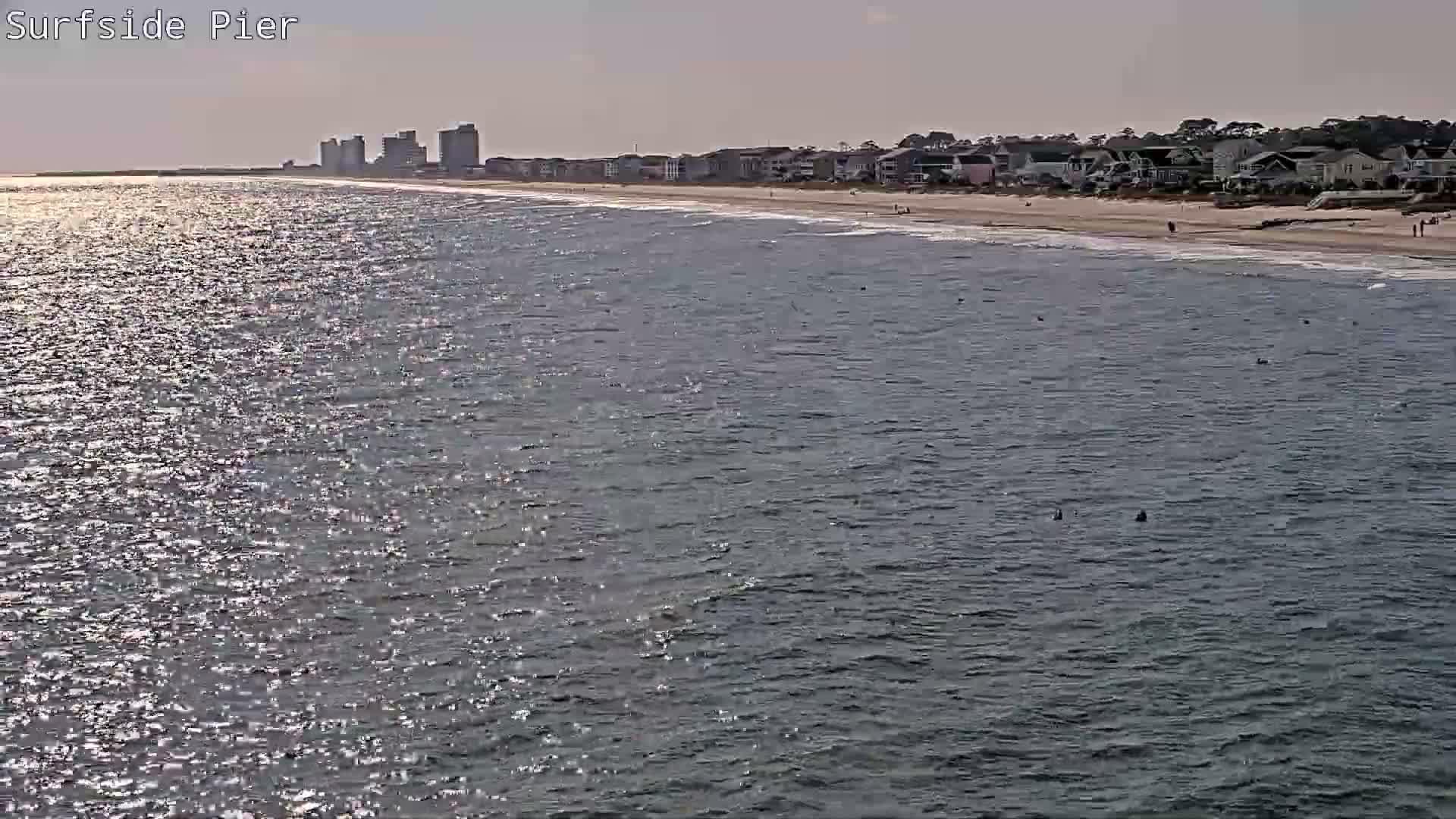 Surfside Beach Village, Beach & Pier Live Cam -  Surfside Beach, Horry, South Carolina, USA
