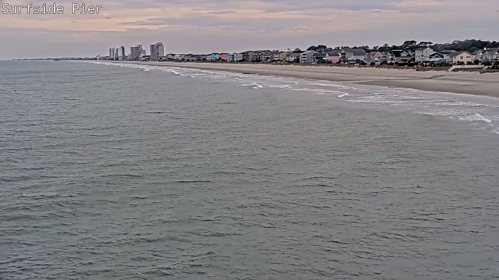 Surfside Beach Village, Beach & Pier Live Cam -  Surfside Beach, Horry, South Carolina, USA