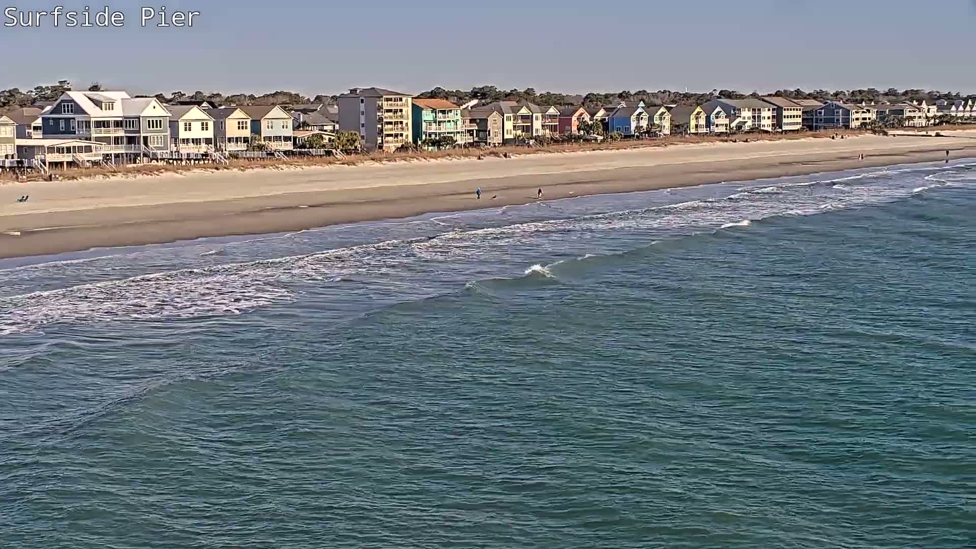 Surfside Beach Village, Beach & Pier Live Cam -  Surfside Beach, Horry, South Carolina, USA