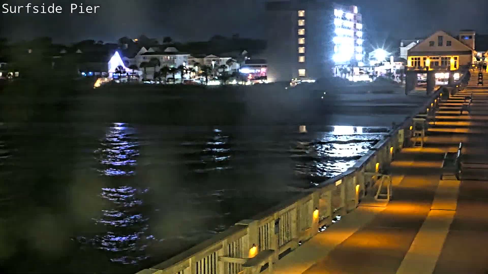 Surfside Beach Village, Beach & Pier Live Cam -  Surfside Beach, Horry, South Carolina, USA
