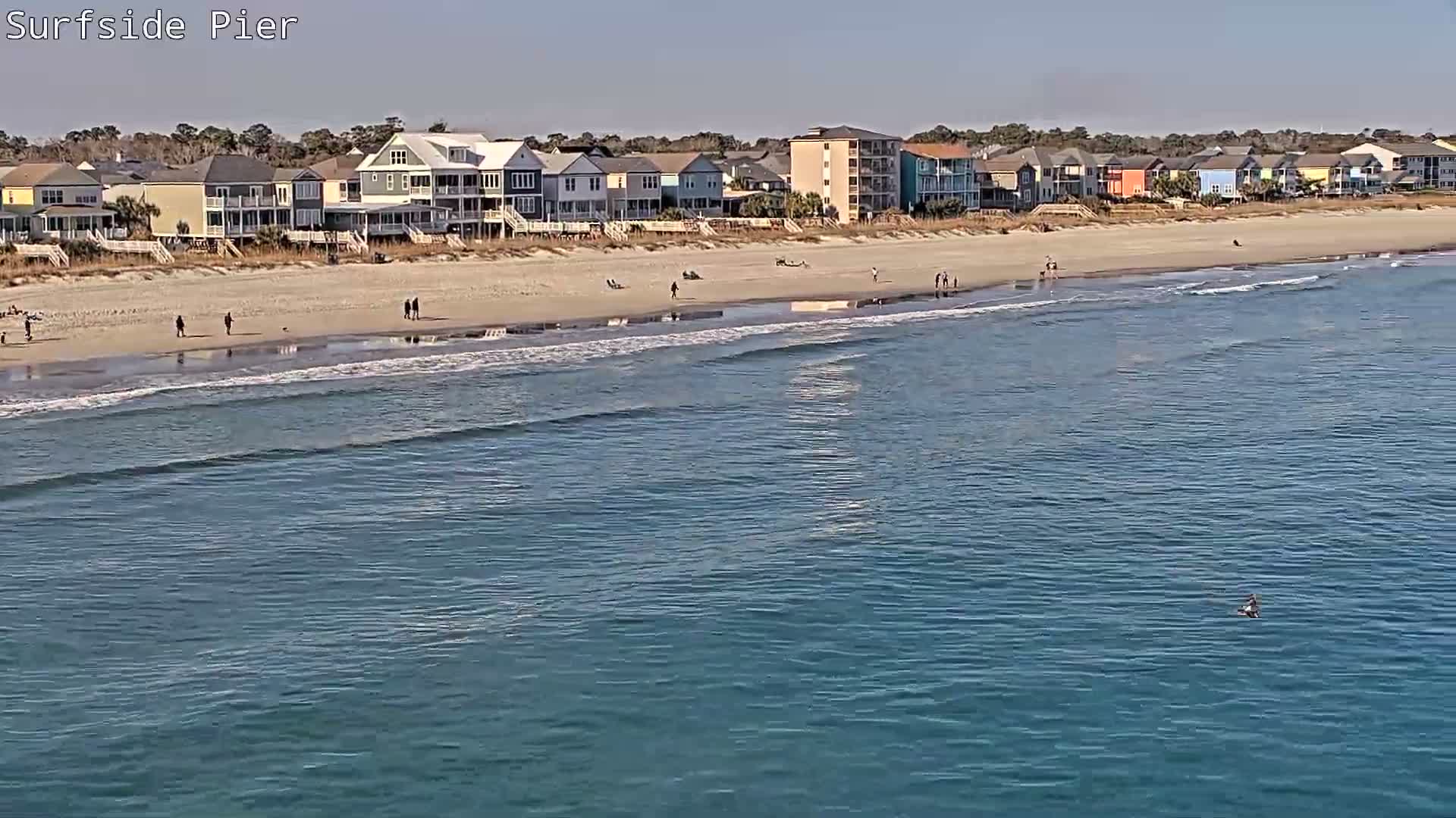 Surfside Beach Village, Beach & Pier Live Cam -  Surfside Beach, Horry, South Carolina, USA