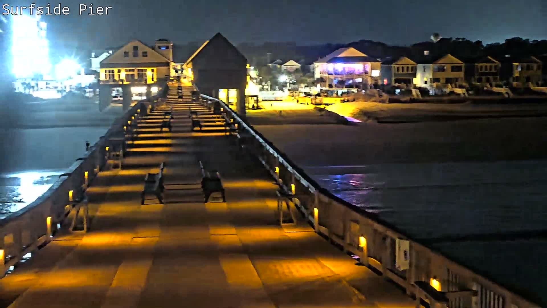 Surfside Beach Village, Beach & Pier Live Cam -  Surfside Beach, Horry, South Carolina, USA