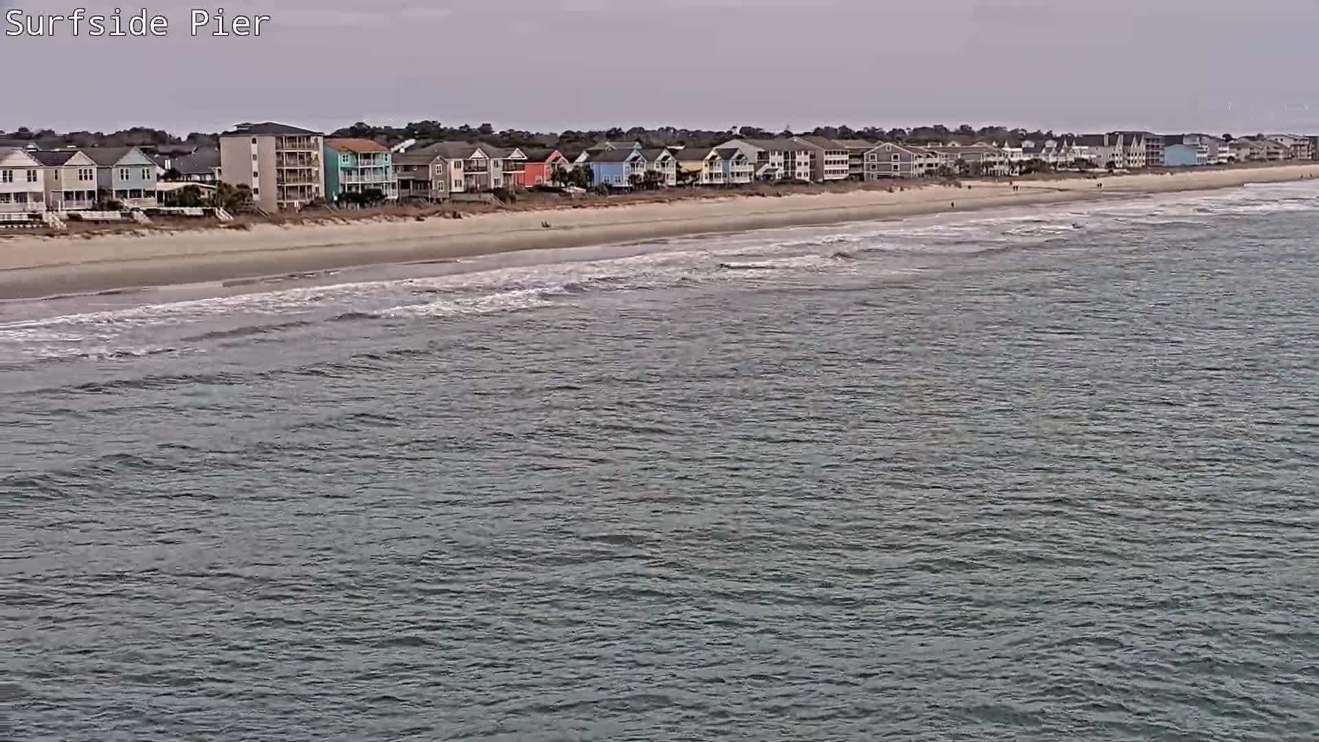 Surfside Beach Village, Beach & Pier Live Cam -  Surfside Beach, Horry, South Carolina, USA
