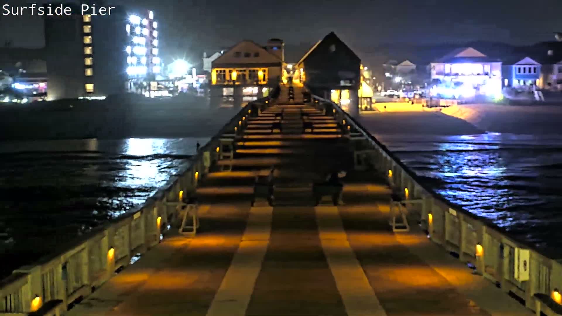 Surfside Beach Village, Beach & Pier Live Cam -  Surfside Beach, Horry, South Carolina, USA
