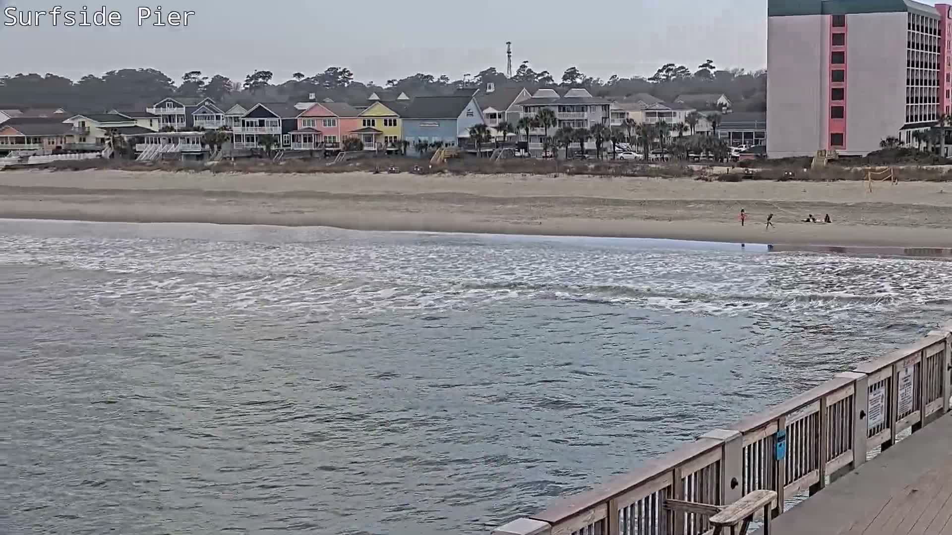 Surfside Beach Village, Beach & Pier Live Cam -  Surfside Beach, Horry, South Carolina, USA