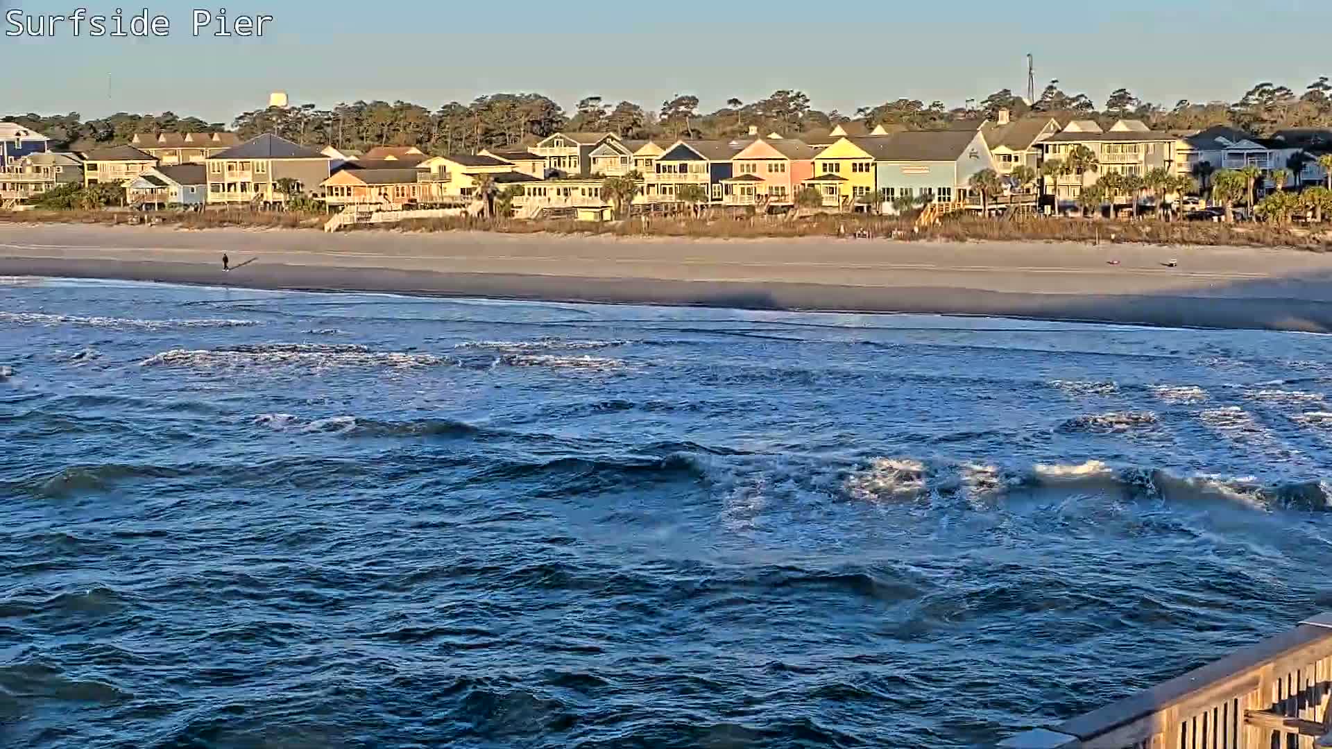 Surfside Beach Village, Beach & Pier Live Cam -  Surfside Beach, Horry, South Carolina, USA
