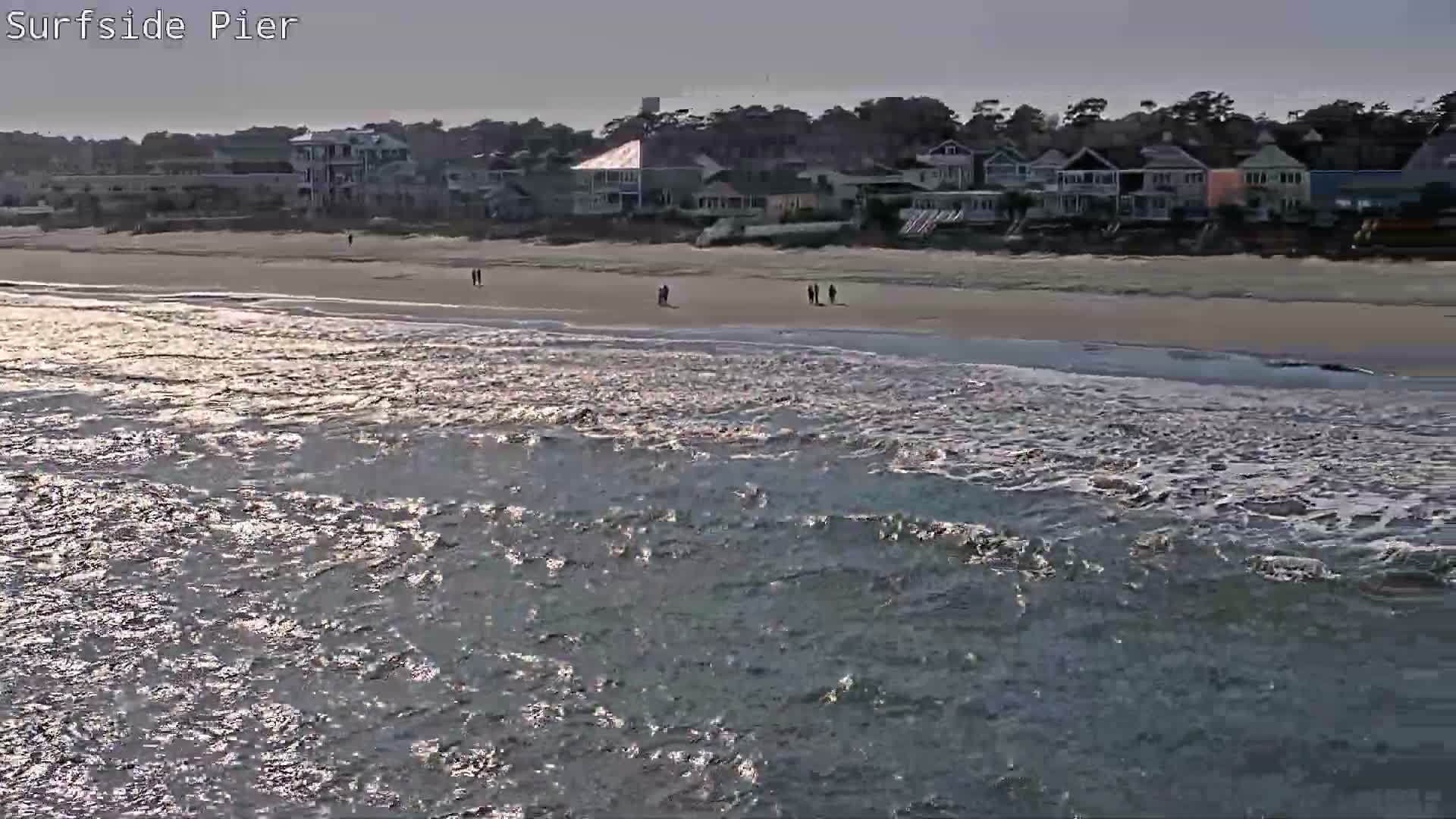 Surfside Beach Village, Beach & Pier Live Cam -  Surfside Beach, Horry, South Carolina, USA